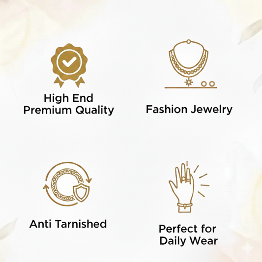 Gold Star Charms Layer Necklace