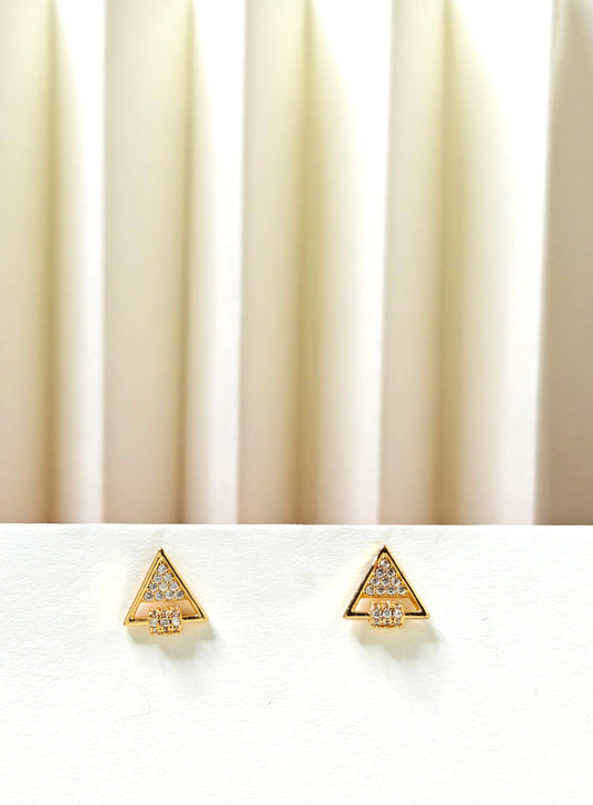 Front view of earring